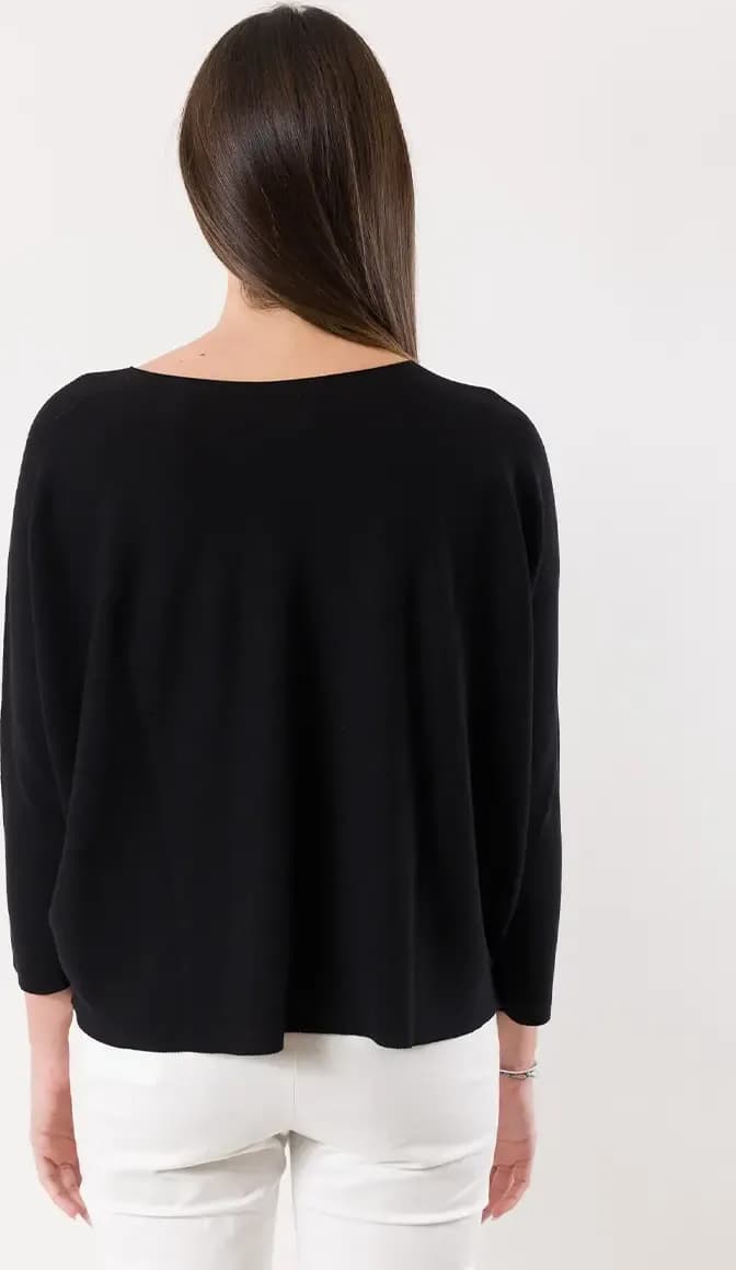 KONTATTO | Maglia girocollo over - 2