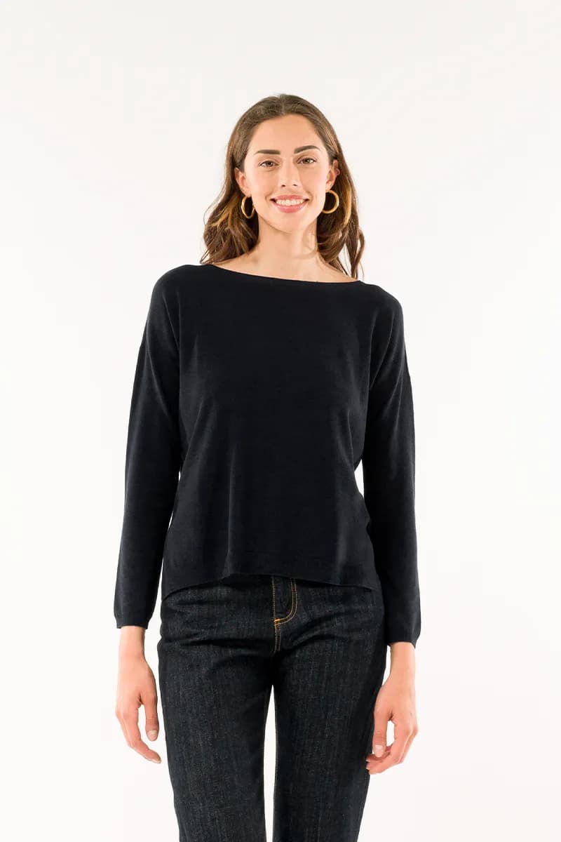 KONTATTO | Maglia spacchi laterali - 4
