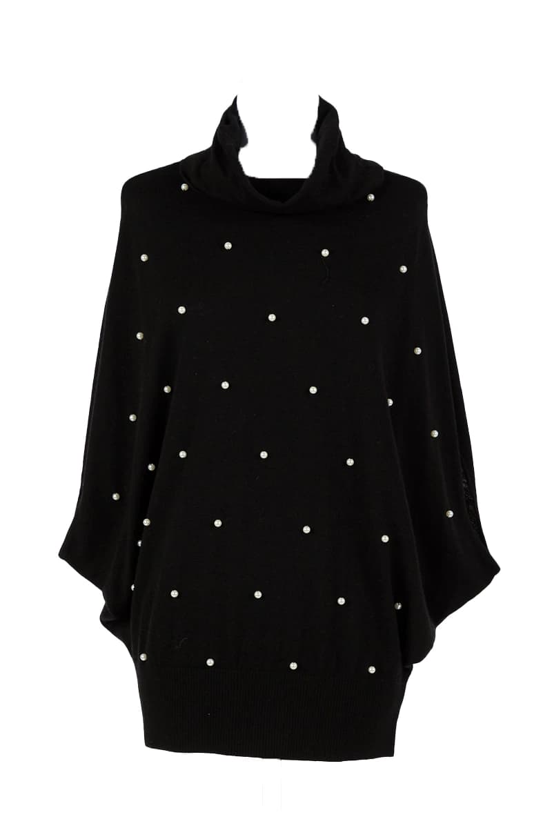 TWINSET | Maglia maxi con perle - 2