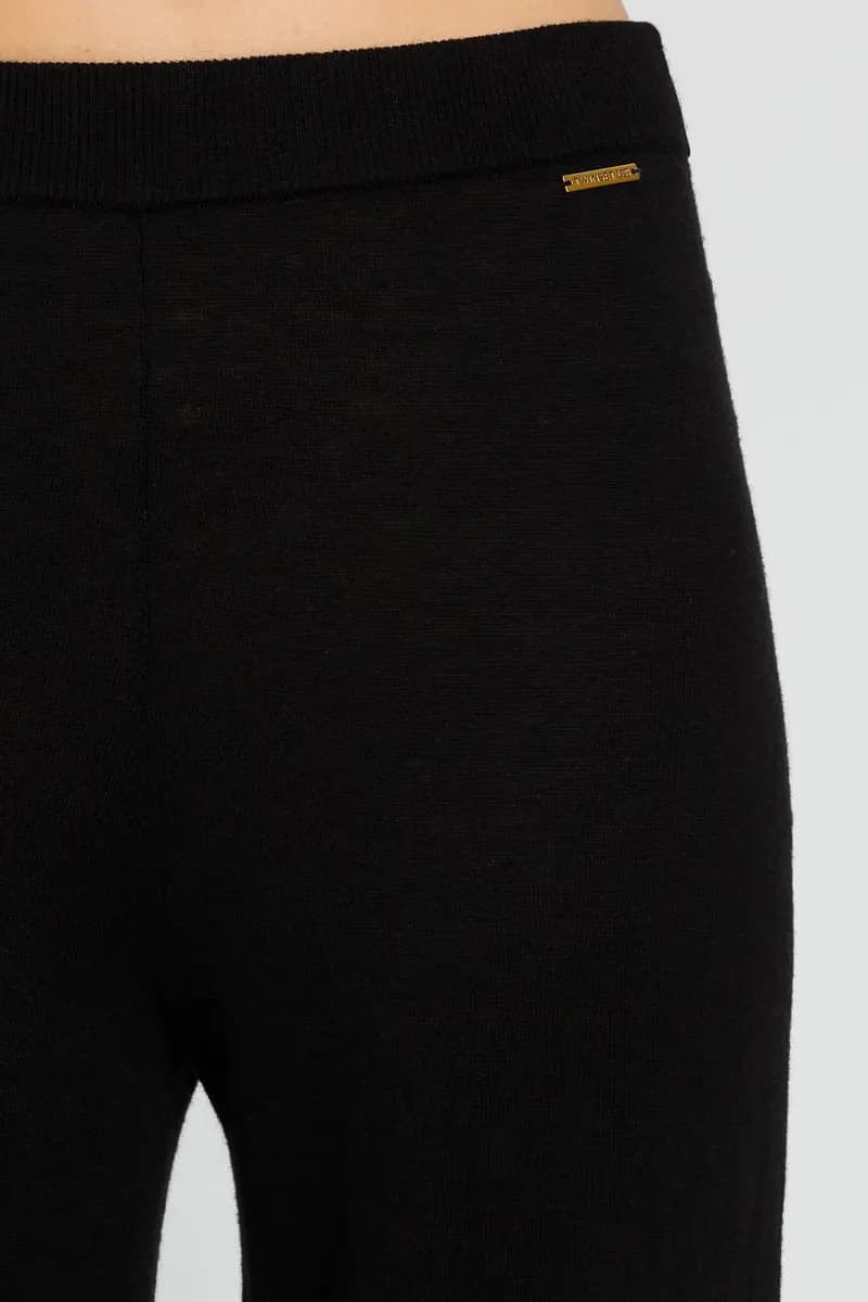 TWINSET | Pantaloni palazzo con perle - 3