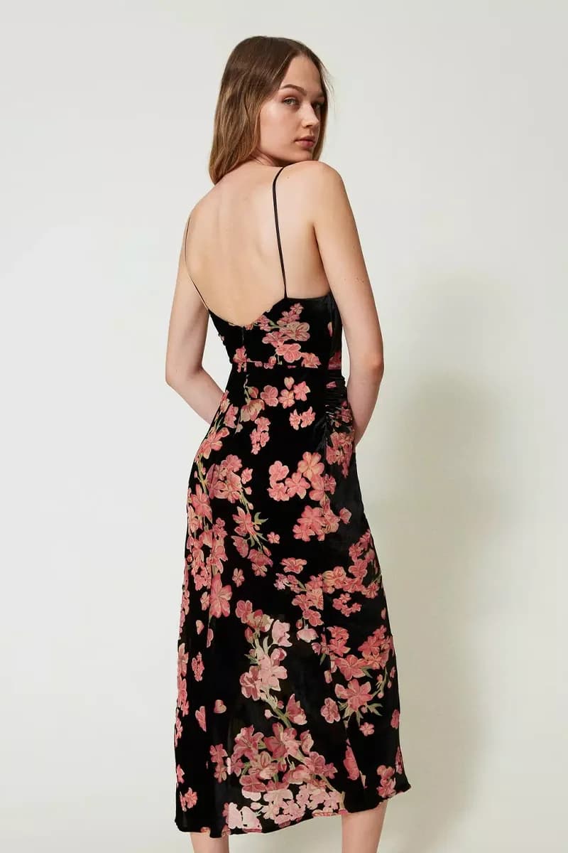 TWINSET | Abito sottoveste fantasia a fiori - 2
