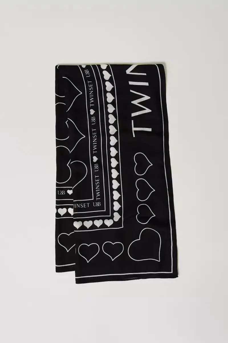 TWINSET | Kefia stampa logo - 3