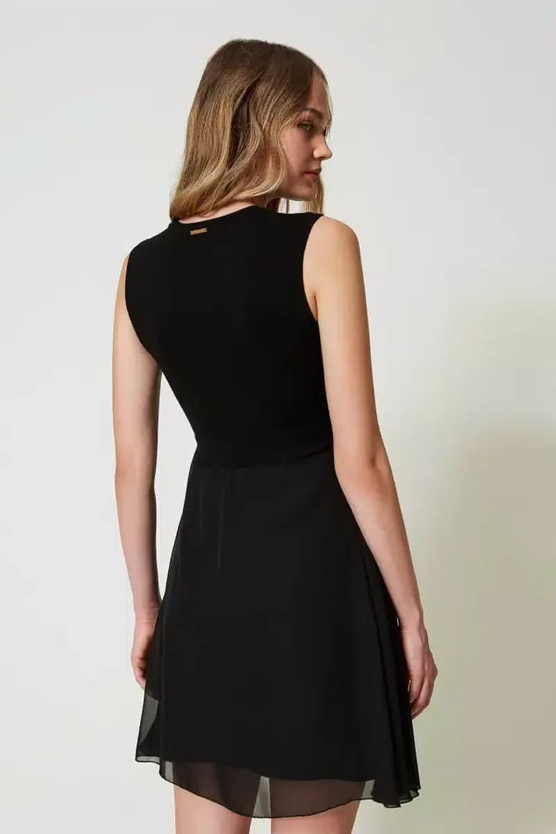 TWINSET | Abito corto con trasparenze - 2