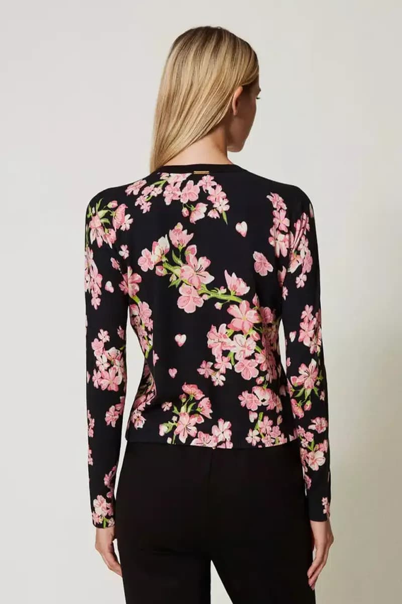 TWINSET | Cardigan corto a fantasia - 6