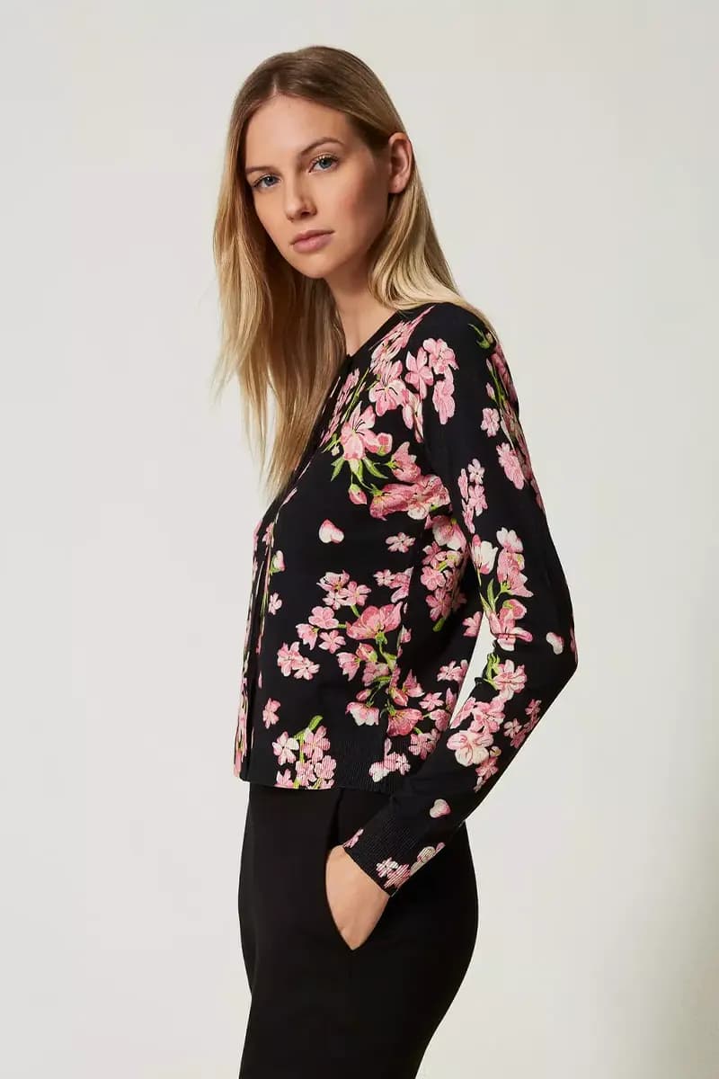 TWINSET | Cardigan corto a fantasia - 7