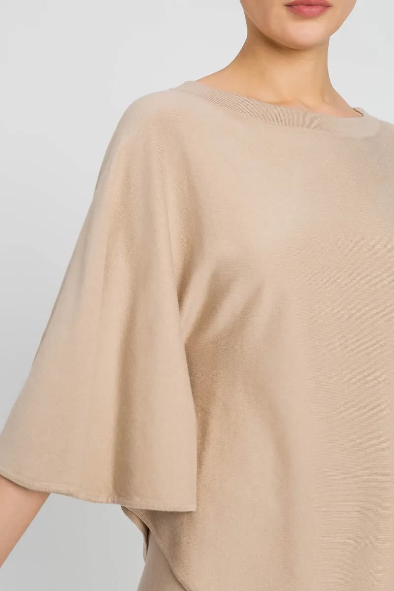 TWINSET | Poncho in maglia asimmetrico - 3
