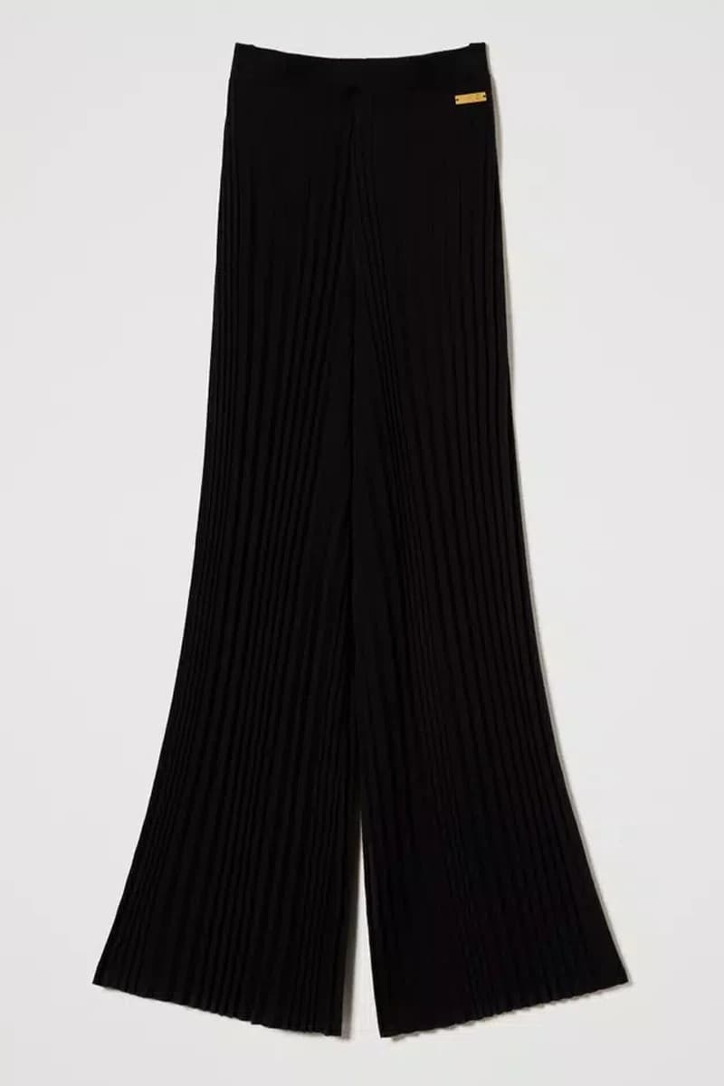 TWINSET | Pantaloni palazzo con plissé - 5