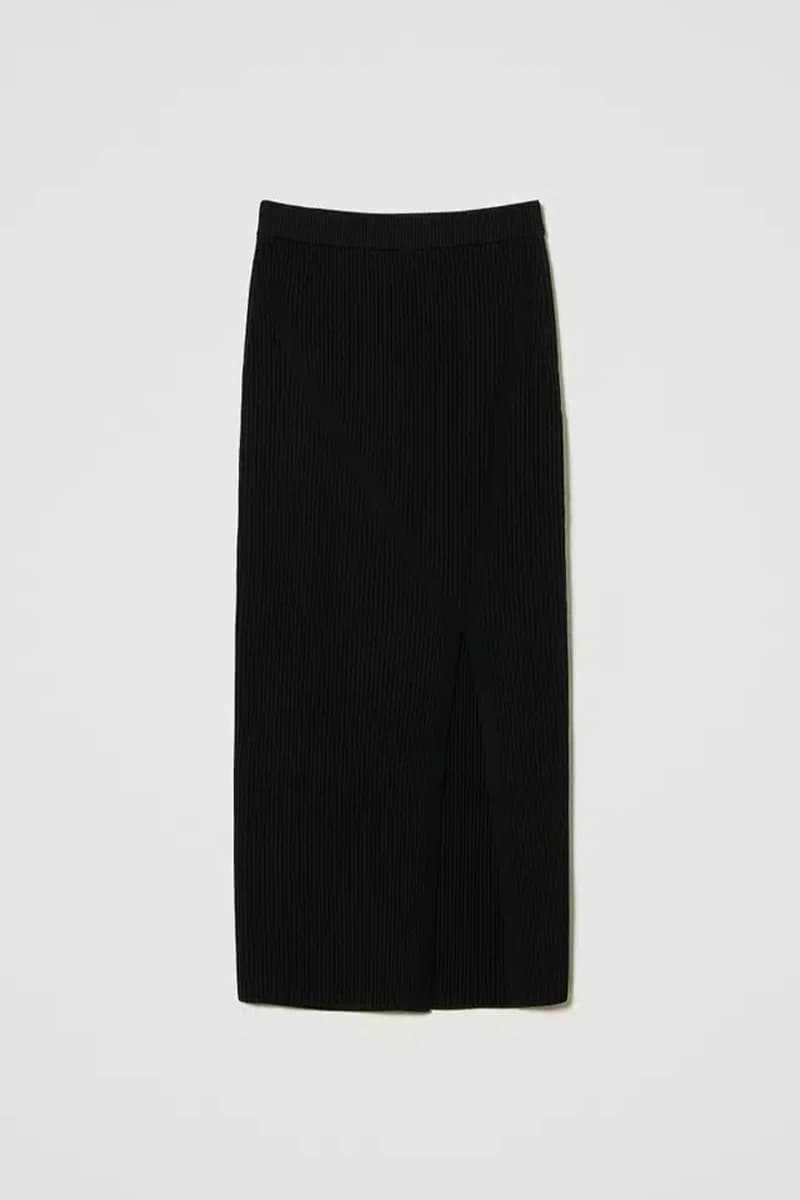 TWINSET | Gonna longuette a costine - 5