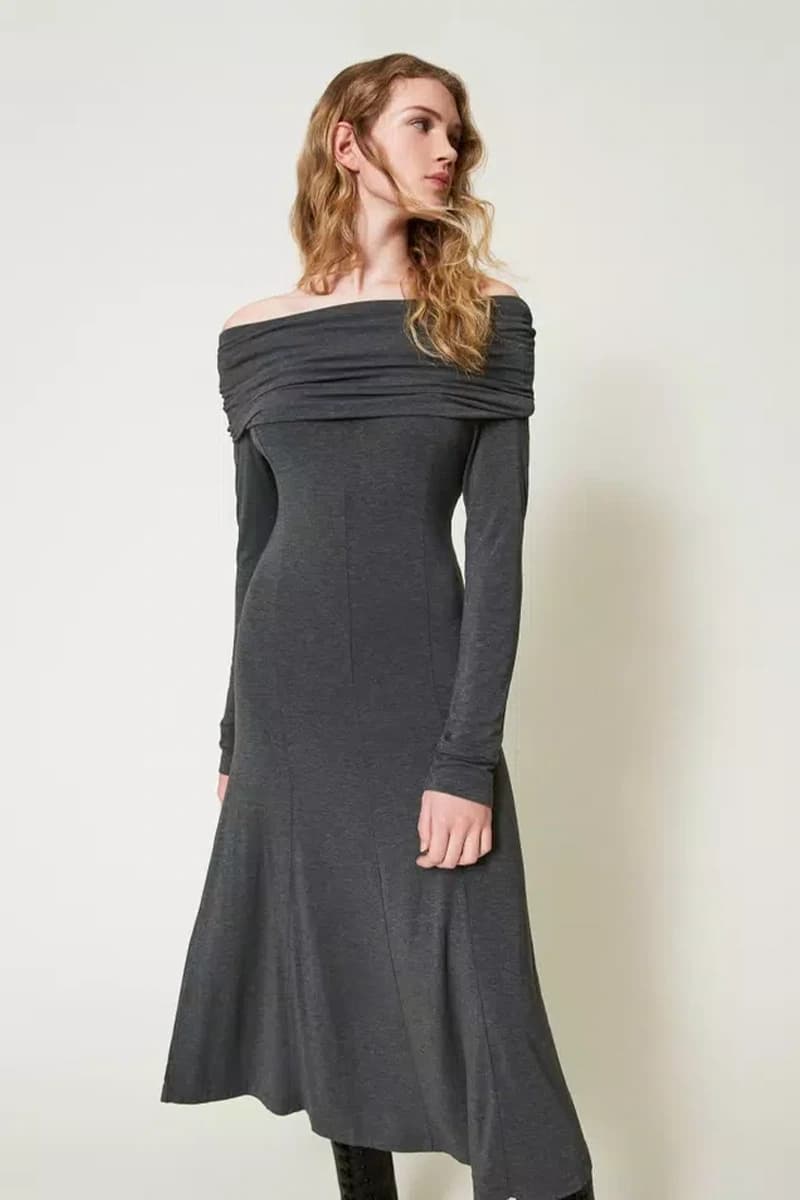 TWINSET | Abito longuette in jersey - 1