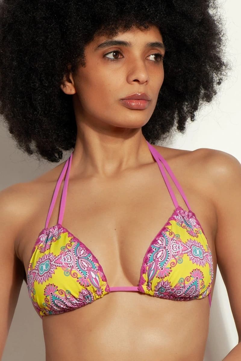 2BEkini | Bikini triangolo + brasiliana Candy Paisley - 3