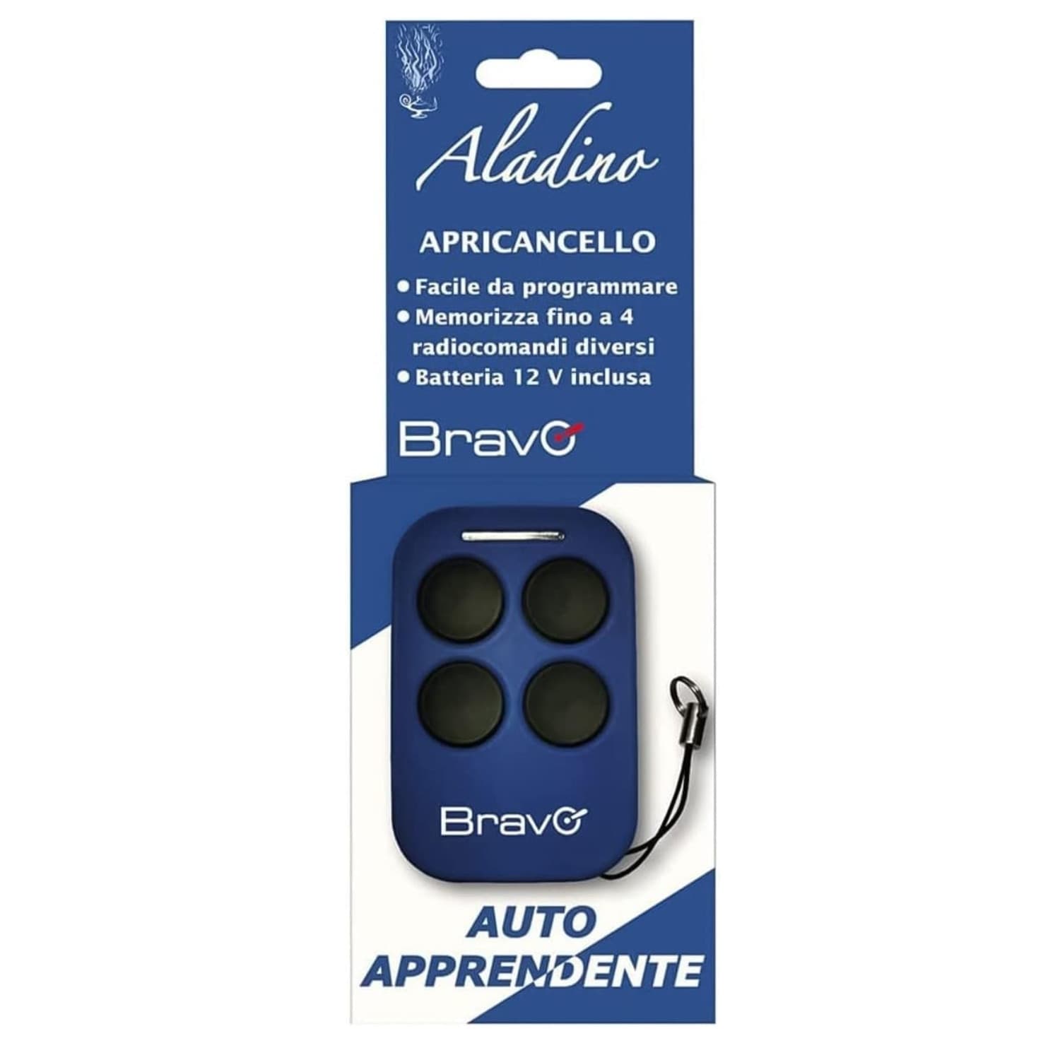 Bravo Aladino Radiocomando Universale Per Cancelli Elettronici