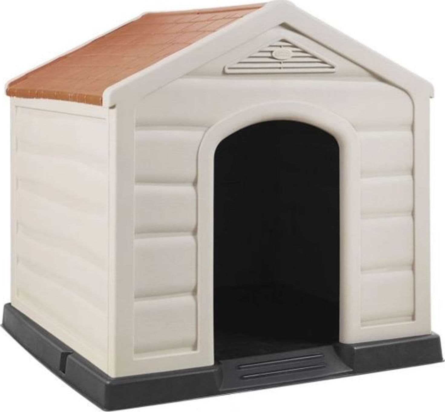 Cuccia per cani in Resina con tetto apribile da esterno