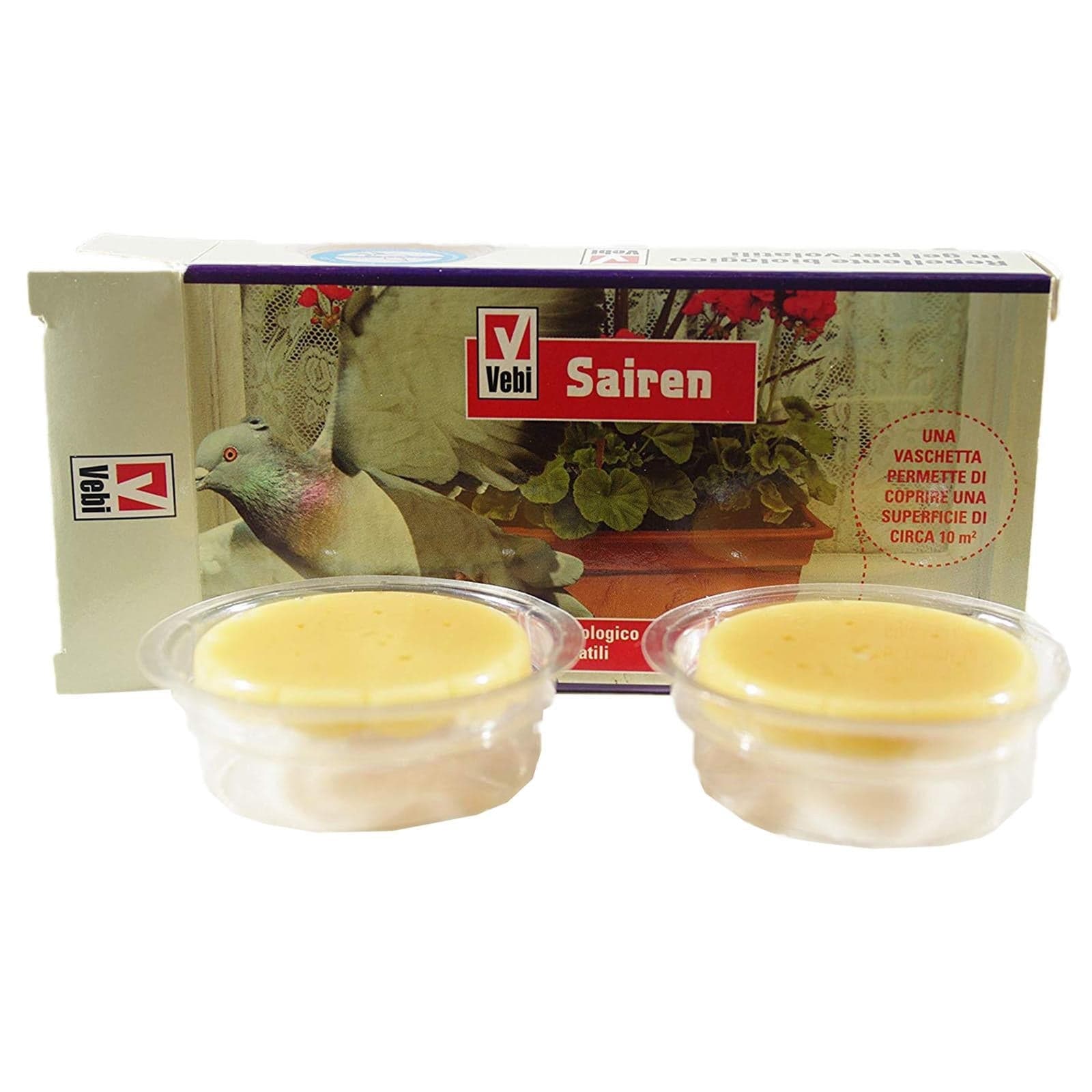 Disabituante per Piccioni ed Uccelli "Sairen" barriera aromatica biologica in gel - 2