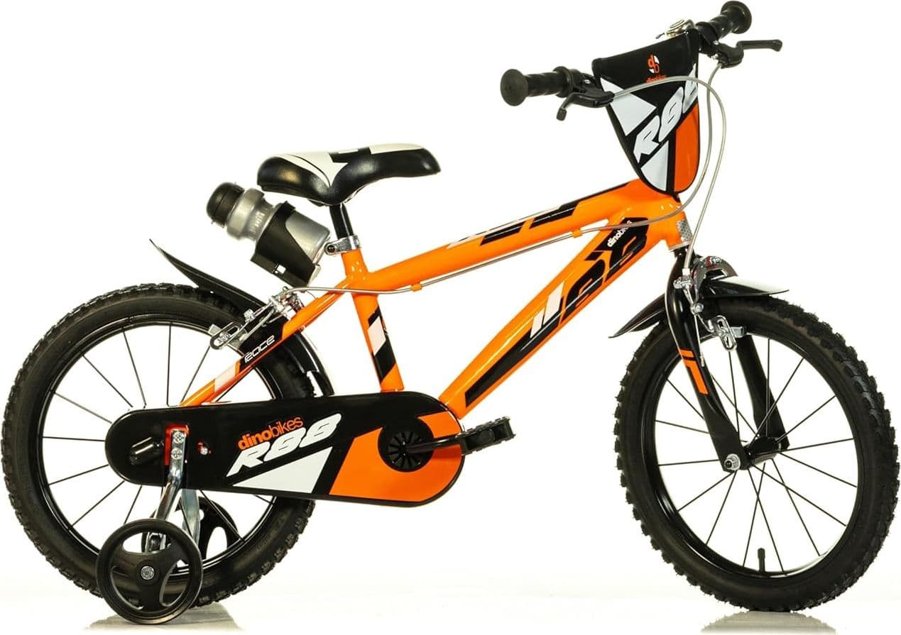 Bicicletta Bambino DIno Bikes 14" MTB Arancio