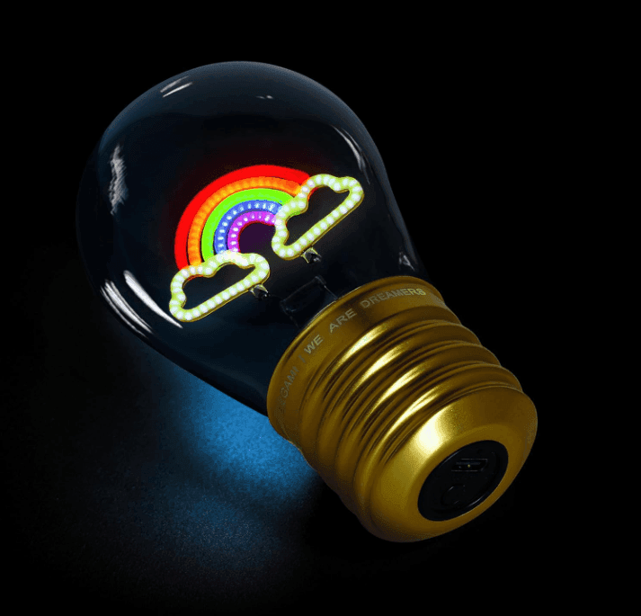 Legami - Lampada da Tavolo a Forma di Lampadina - Bulb Fiction (CLB0008) - 2