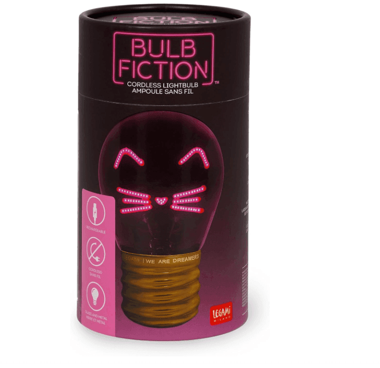Legami - Lampada da Tavolo a Forma di Lampadina - Bulb Fiction - Kitty (CLB0009) - 4
