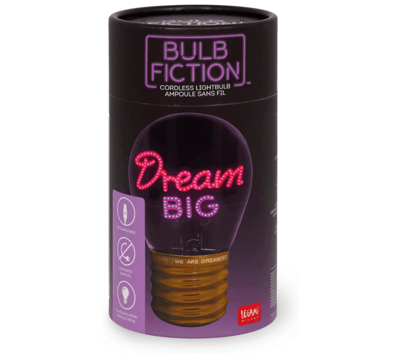 Legami - Lampada da Tavolo a Forma di Lampadina - Bulb Fiction - Dream Big (CLB0014) - 4