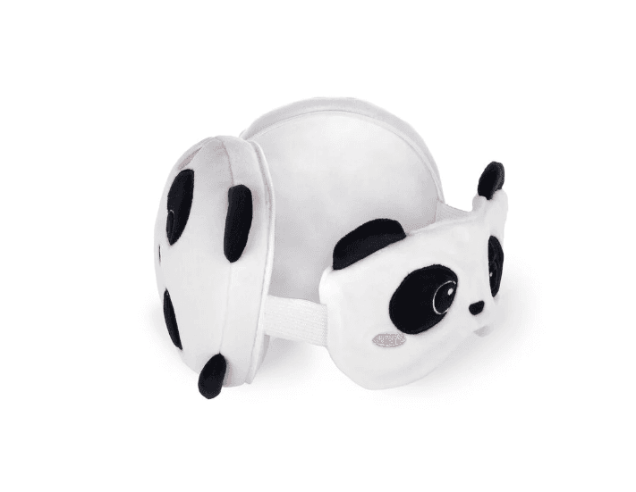 Legami - Cuscino da Viaggio con Mascherina da Notte - My Travel Buddy a tema Panda (CTP0004) - 3