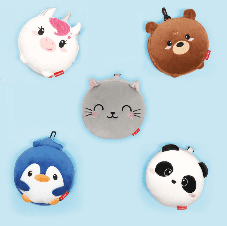 Legami - Cuscino da Viaggio con Mascherina da Notte - My Travel Buddy a tema Panda (CTP0004) - 5