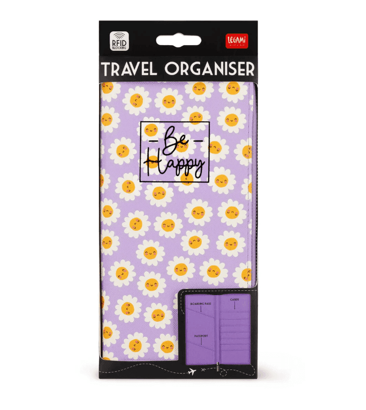 Legami - Portadocumenti da Viaggio - Rfid Blocking a tema Daisy (TO0035) - 5