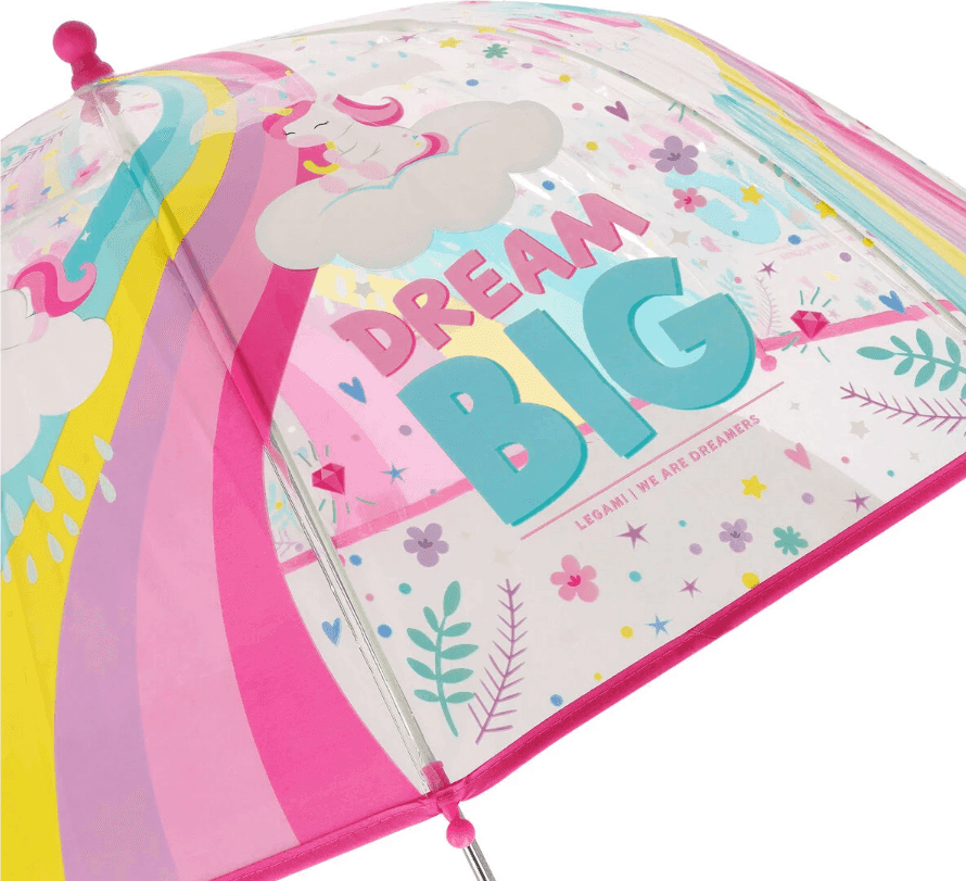 Legami - Ombrello per Bambini - Dancin' in the Rain - Unicorn (KUM0001) - 2