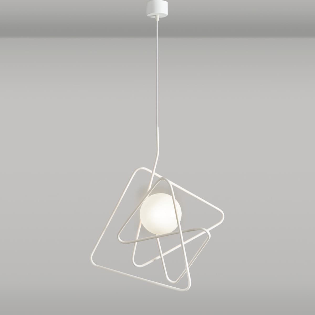 Lampadario moderno Gibas INCIUCIO 201 21 E27 LED acciaio sospensione - 4