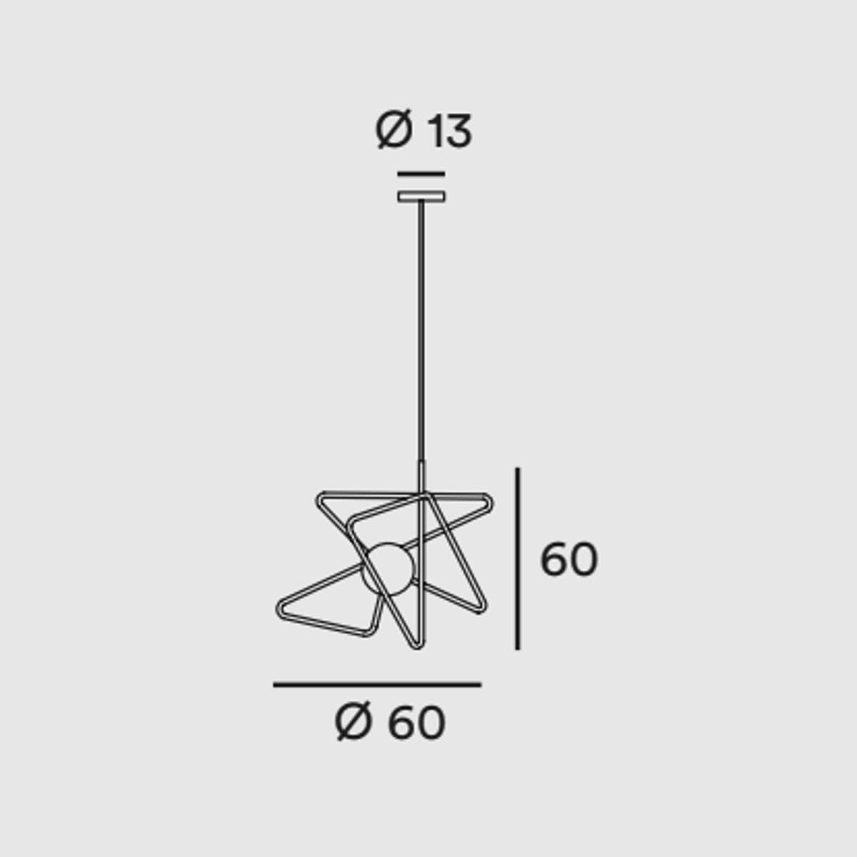 Lampadario moderno Gibas INCIUCIO 201 21 E27 LED acciaio sospensione - 8