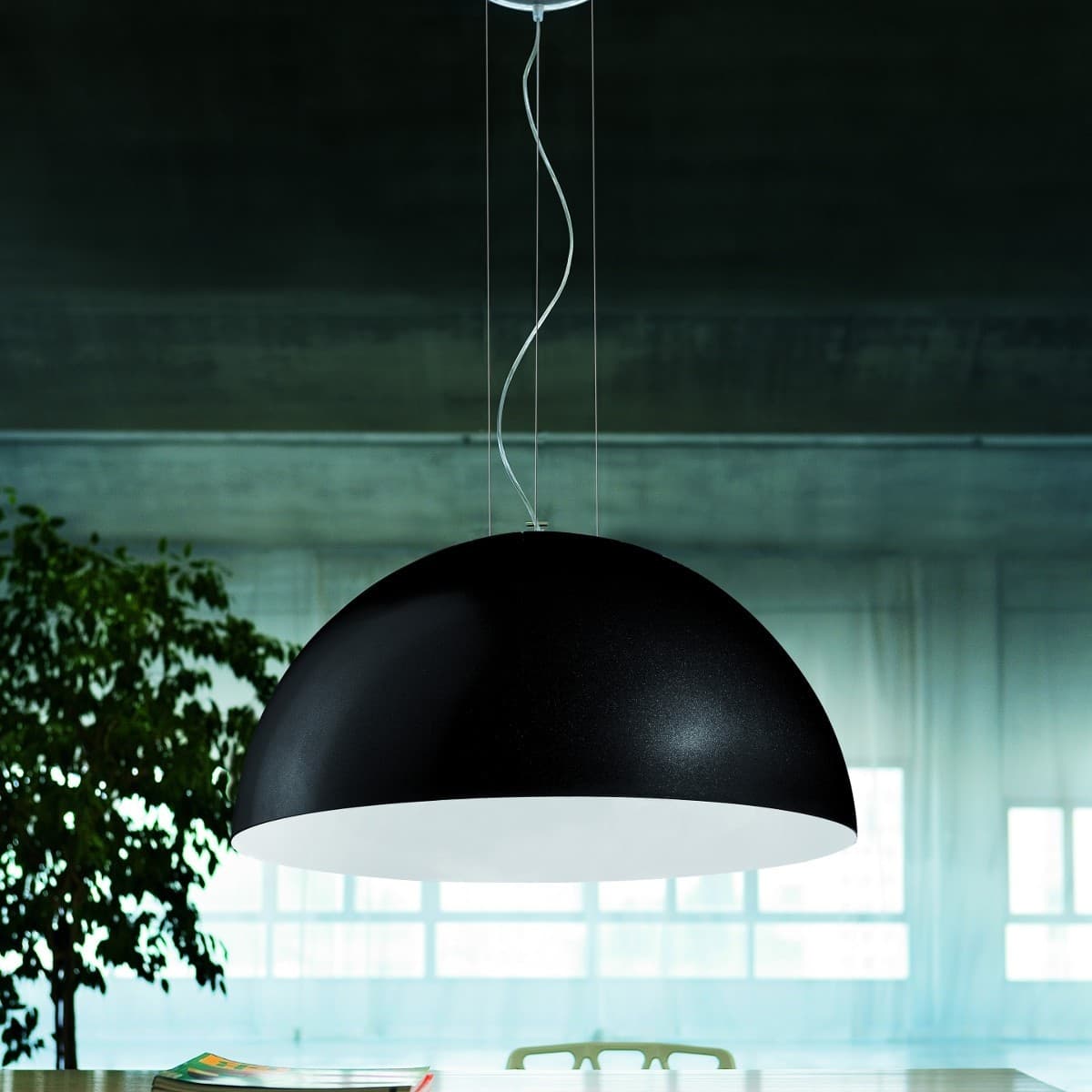 Lampadario classico Gibas RUGIADA 122 24 C1 E27 LED acciaio sospensione - 7