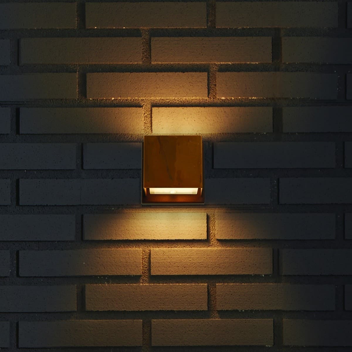 Applique classico Gibas LOLA 929 41 G9 LED ottone lampada parete biemissione - 7