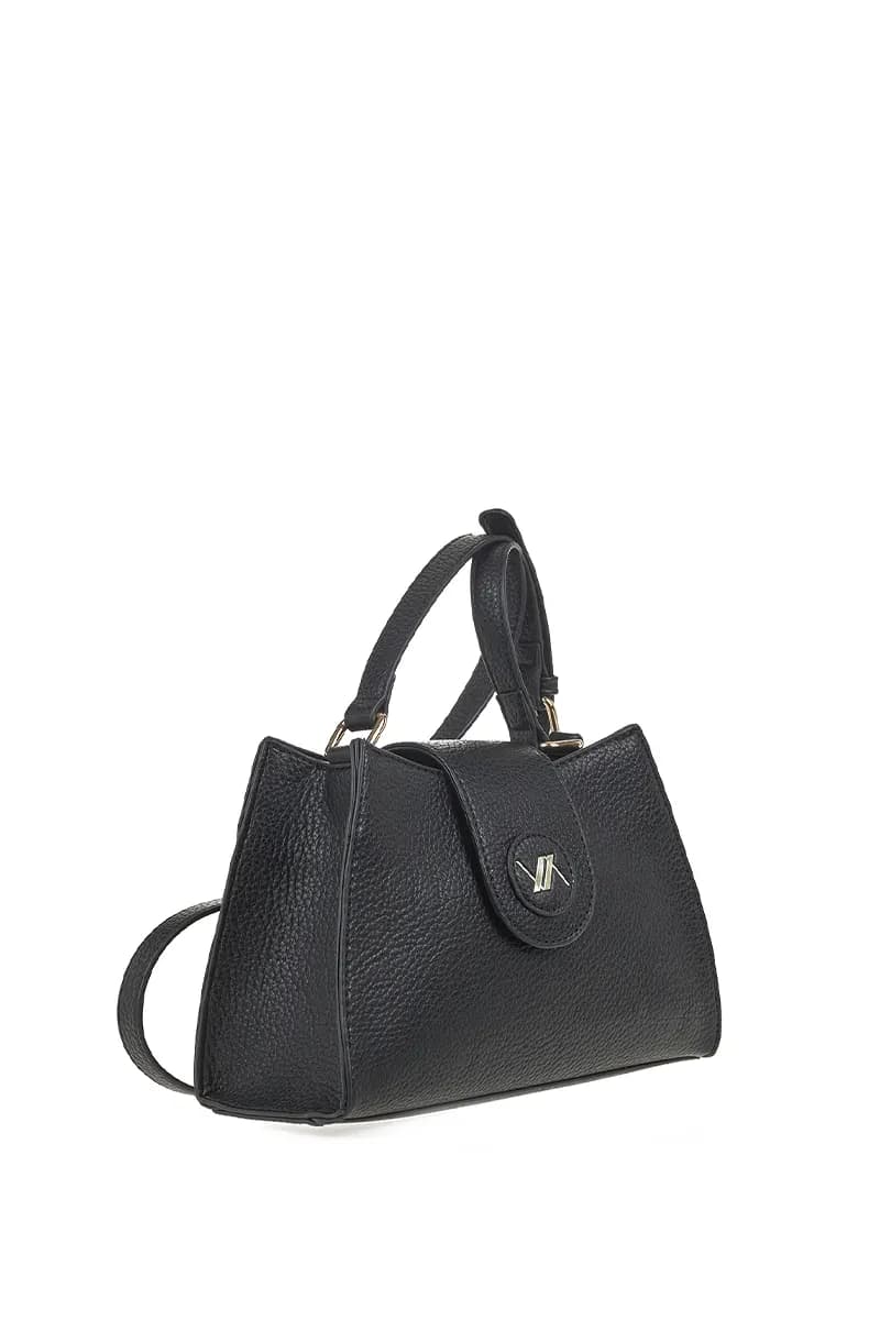 VERDE FASHION | Borsa a tracolla con fibbia frontale - 7
