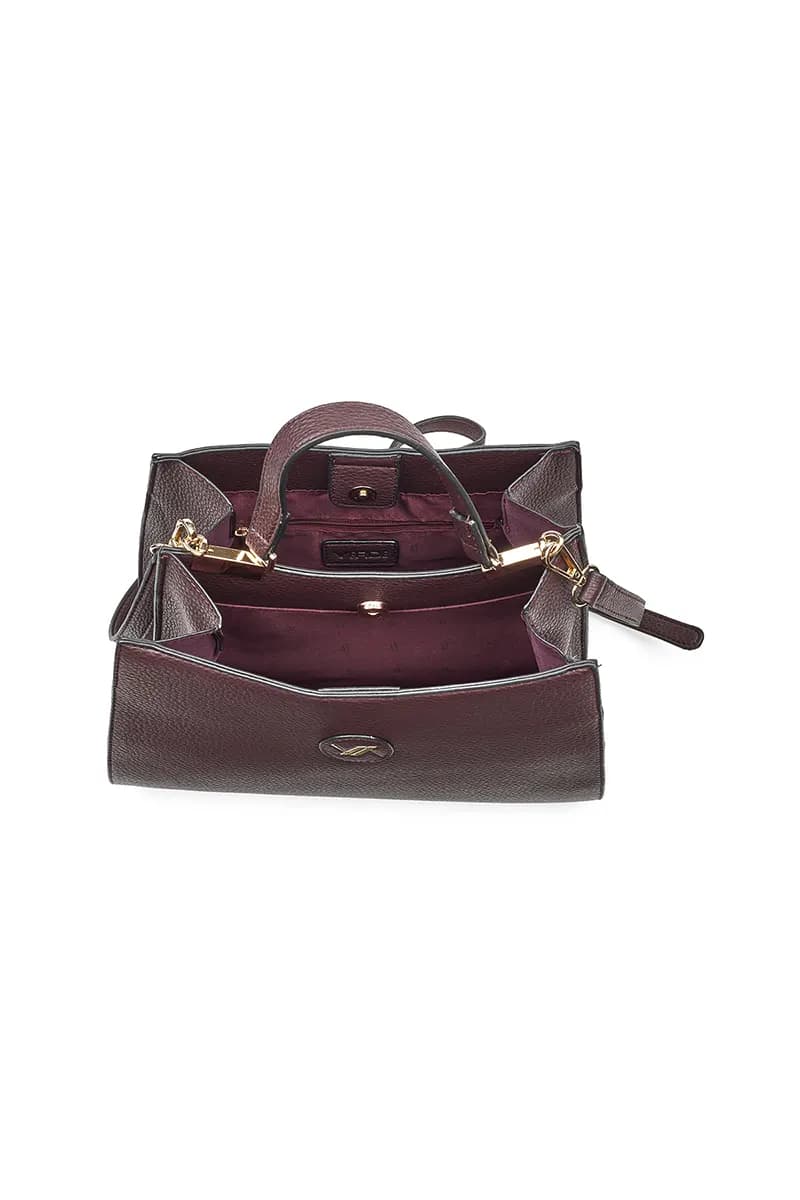 VERDE FASHION | Borsa tote con doppio scomparto - 12