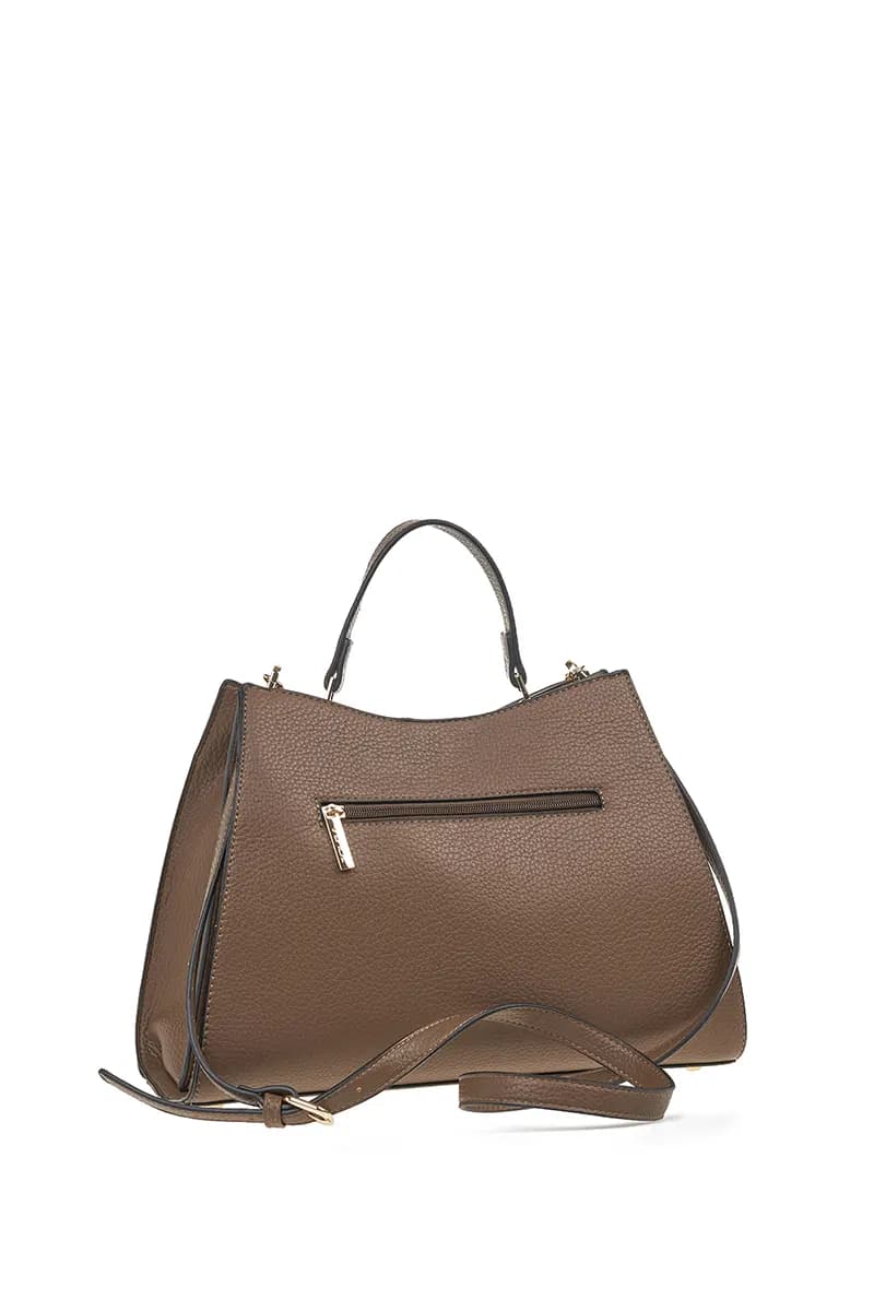 VERDE FASHION | Borsa tote con doppio scomparto - 7