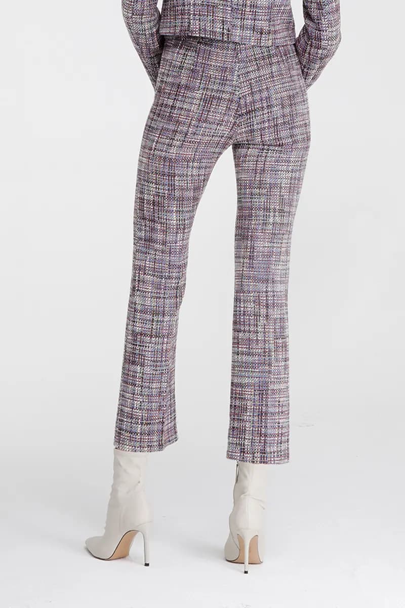 GOA GOA | Pantalone a campana in tweed - 2