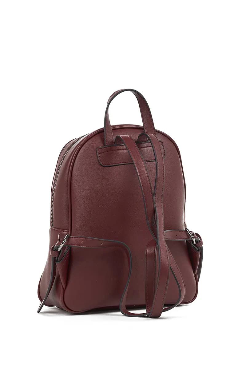 VERDE FASHION | Zaino con zip e tasche esterne - 2