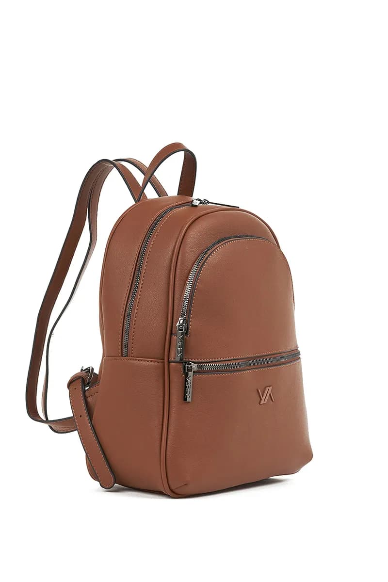 VERDE FASHION | Zaino con zip e tasche esterne - 11