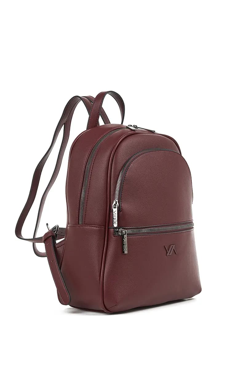 VERDE FASHION | Zaino con zip e tasche esterne - 3