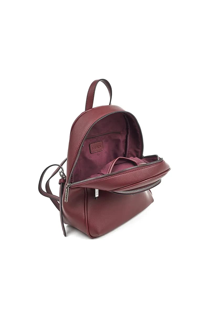 VERDE FASHION | Zaino con zip e tasche esterne - 4