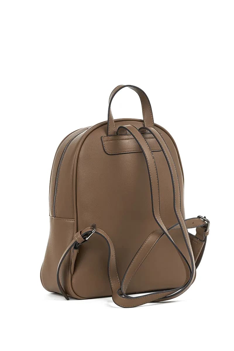 VERDE FASHION | Zaino con zip e tasche esterne - 6