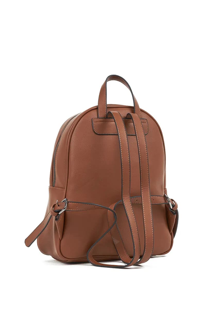 VERDE FASHION | Zaino con zip e tasche esterne - 10