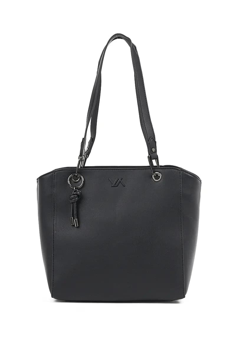 VERDE FASHION | Borsa a spalla con anelli e zip - 20