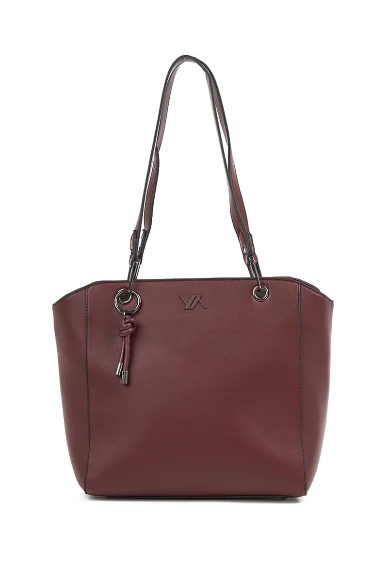 VERDE FASHION | Borsa a spalla con anelli e zip - 18