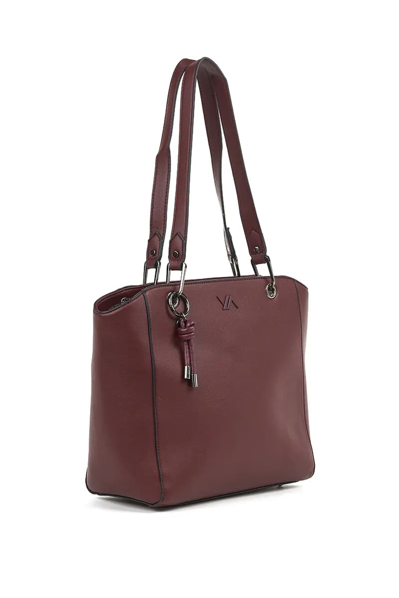 VERDE FASHION | Borsa a spalla con anelli e zip - 11