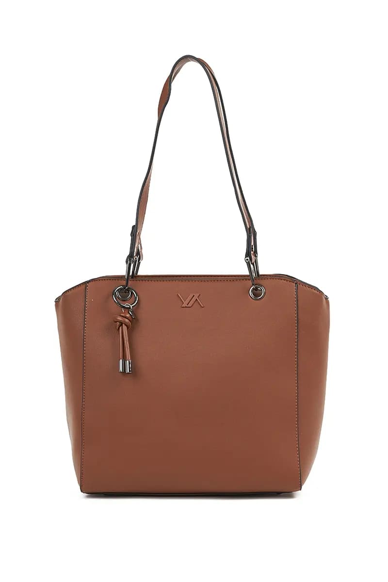 VERDE FASHION | Borsa a spalla con anelli e zip - 13