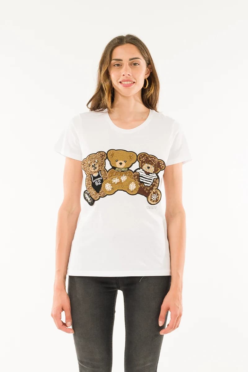KONTATTO | T-shirt patch orsetti - 3