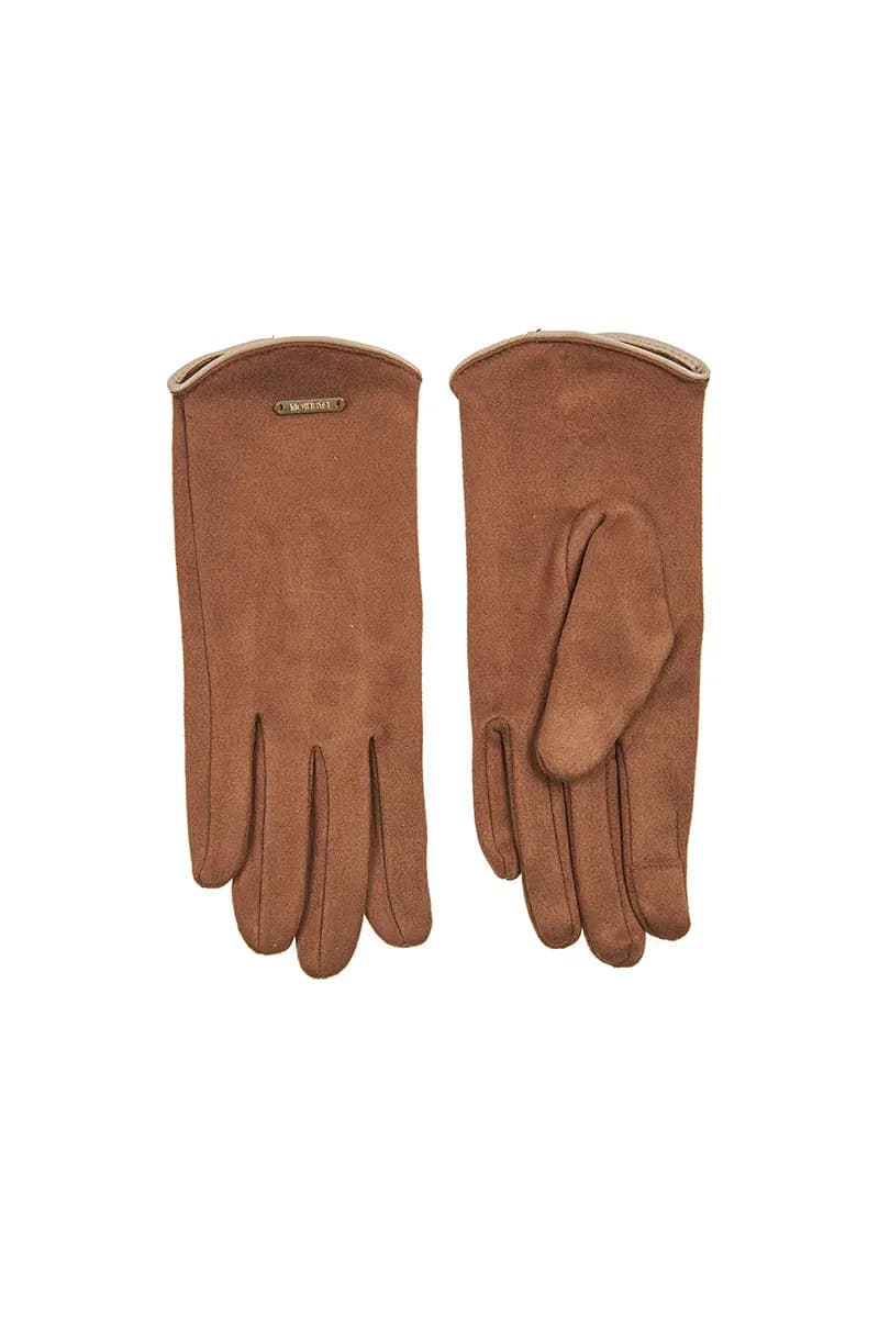 VERDE FASHION | Guanti con targhetta brand - 10