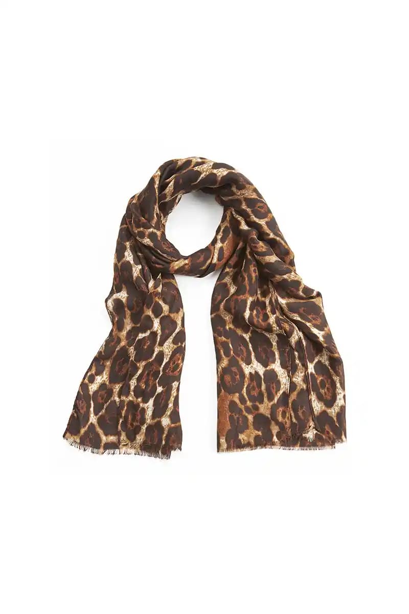 VERDE FASHION | Foulard fantasia animalier - 5