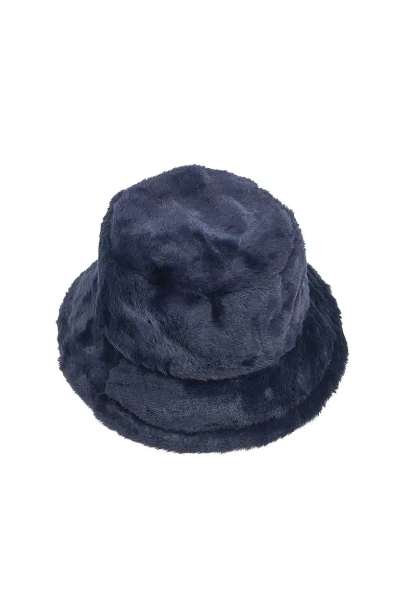 VERDE FASHION | Cappello da pescatore in eco-pelliccia - 2