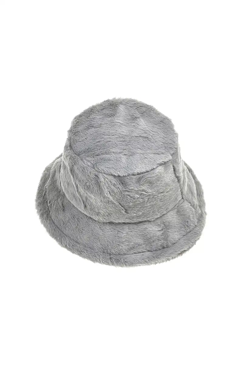 VERDE FASHION | Cappello da pescatore in eco-pelliccia - 14