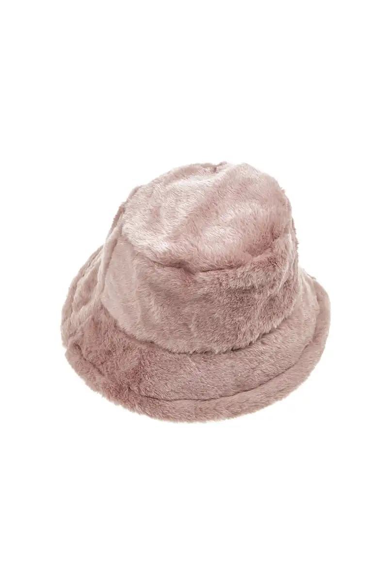 VERDE FASHION | Cappello da pescatore in eco-pelliccia - 8