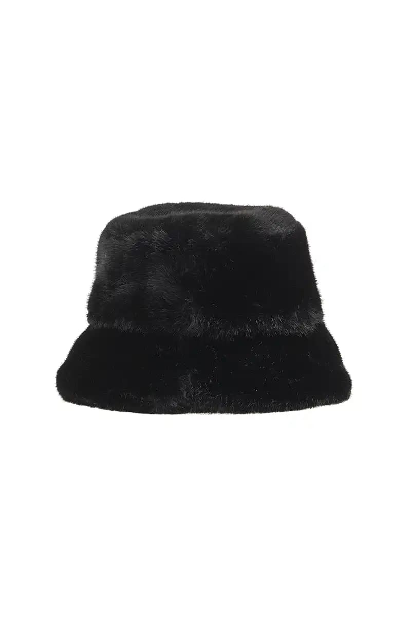 VERDE FASHION | Cappello da pescatore in eco-pelliccia